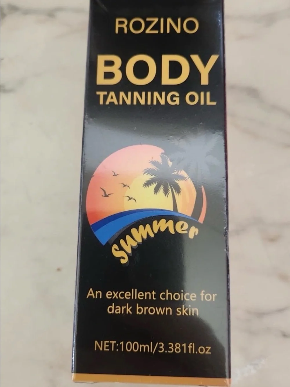 ROZINO Hydrating Clear Tanning Oil Outdoor Face/Body 100ml